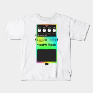 Yacht Rock Guitar Effects Pedal Kids T-Shirt